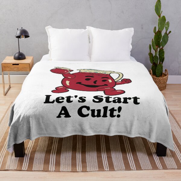 Item preview, Let's Start a Cult Funny Red Character designed and sold by socnho20.