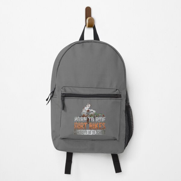 Item preview, Born To Ride Dirt Bikes Forced To Go To School Motocross Rider Student designed and sold by SofiBlair.