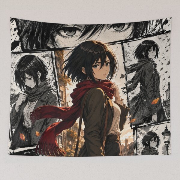Item preview, Mikasa Ackerman designed and sold by jinwooo.
