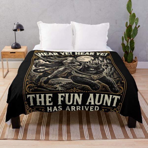 Item preview, Hear Ye Hear Ye, The Fun Aunt Has Arrived designed and sold by WemmaW.
