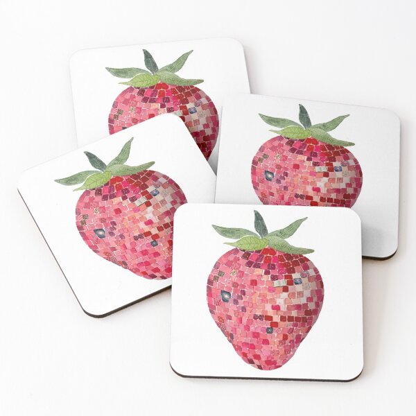Item preview, Strawberry Disco Ball / Tshirts, mugs, stickers, journals, backpacks etc designed and sold by TeenLake.