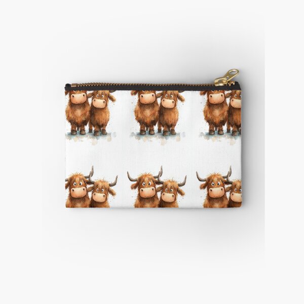 Item preview, Cute HiGHLaND CoW PRiNT SCoTTiSH ' The Bouncers ' Designs BY SHiRLeY MacARTHuR designed and sold by Shirley MacArthur Art.
