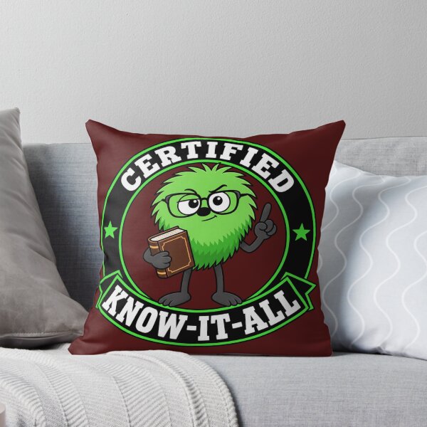 Item preview, Certified Know-It-All designed and sold by TheThinglings.
