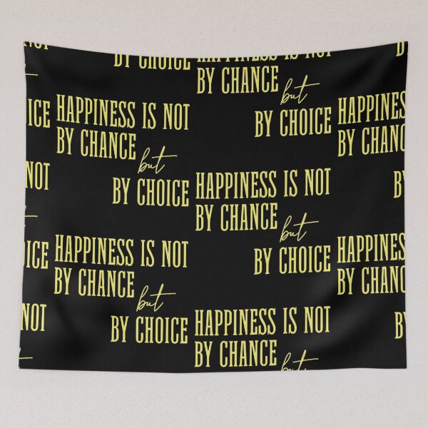 Item preview, Happiness is not by chance but by choice - Quote design  designed and sold by LunaVales.