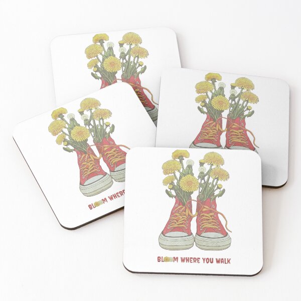 Item preview, Bloom Where You Walk - Dandelion Sneakers Graphic Design designed and sold by IvanaIka.