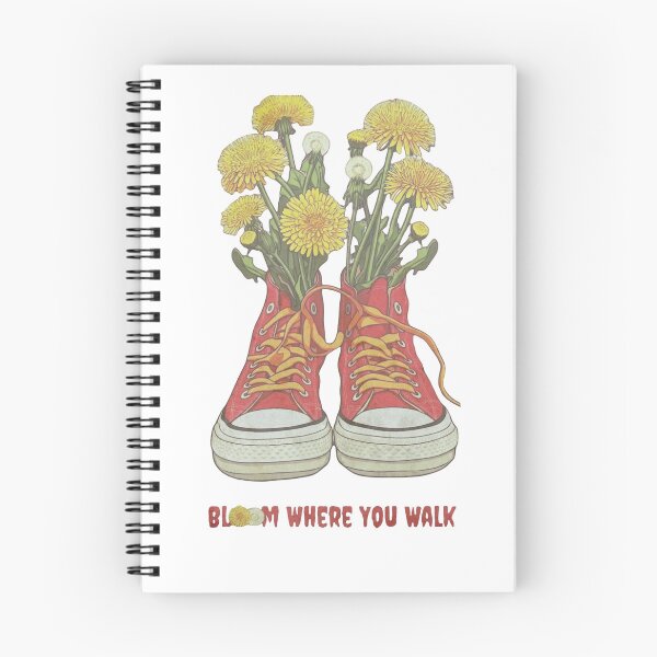 Item preview, Bloom Where You Walk - Dandelion Sneakers Graphic Design designed and sold by IvanaIka.