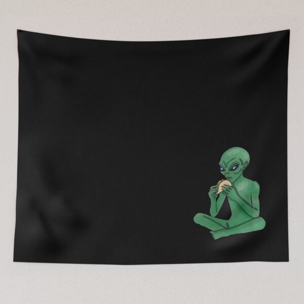 Item preview, Alien Eating Taco  designed and sold by JMVisuals28.