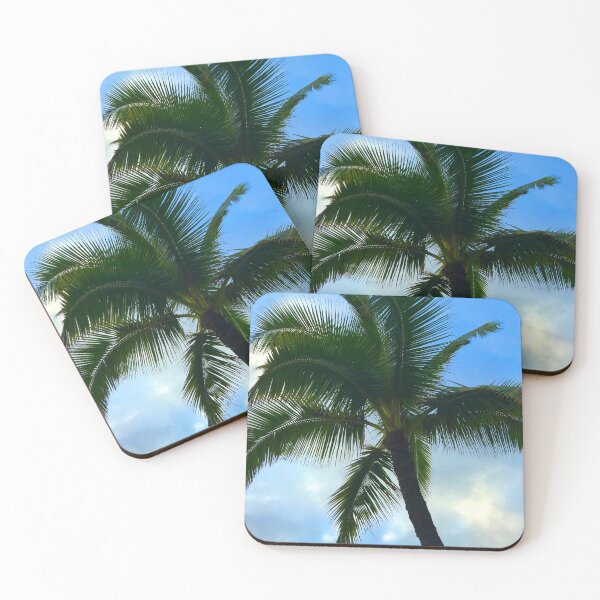 Item preview, Hawaiian Tropical Palm Tree In Sky Art Photo designed and sold by DEC02.