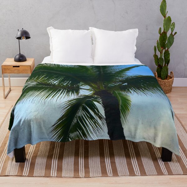 Item preview, Hawaiian Tropical Palm Tree In Sky Art Photo designed and sold by DEC02.