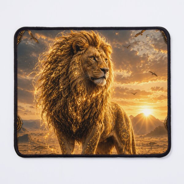 Item preview, Lion Spirit of the African Dawn – Guardian of the Wild designed and sold by i-corp.