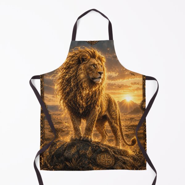 Item preview, Lion Spirit of the African Dawn – Guardian of the Wild designed and sold by i-corp.