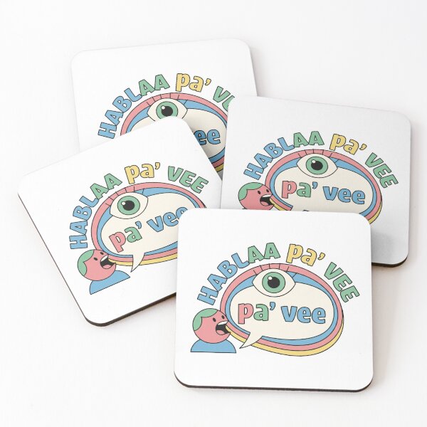 Item preview, Habla Pa Vee - Retro Pop Art Comic Phrase from Venezuela designed and sold by elglotonmusical.
