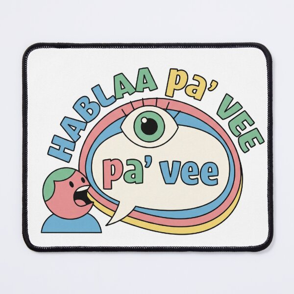 Item preview, Habla Pa Vee - Retro Pop Art Comic Phrase from Venezuela designed and sold by elglotonmusical.