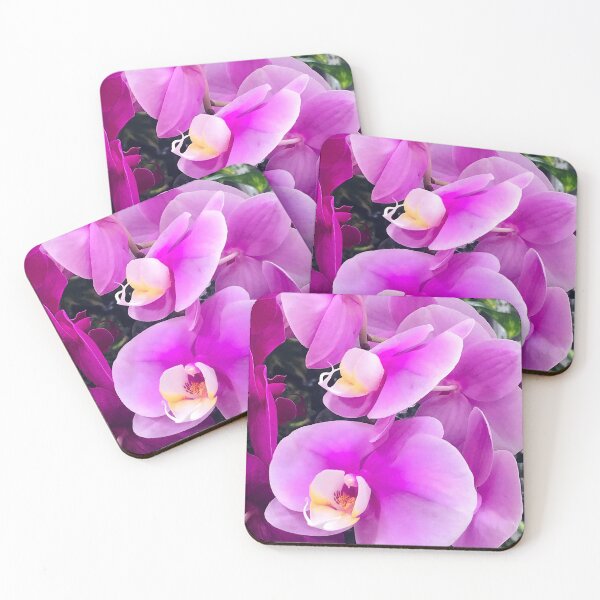 Item preview, Enchanted Pink Orchid Flowers Elegant Close-Up  designed and sold by DEC02.