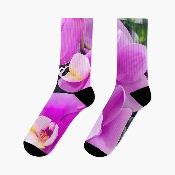 Item preview, Enchanted Pink Orchid Flowers Elegant Close-Up  designed and sold by DEC02.