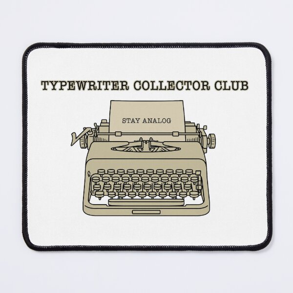 Item preview, Stay Analog Typewriter Collector Club - Vintage Typewriter designed and sold by Clear Vibe.