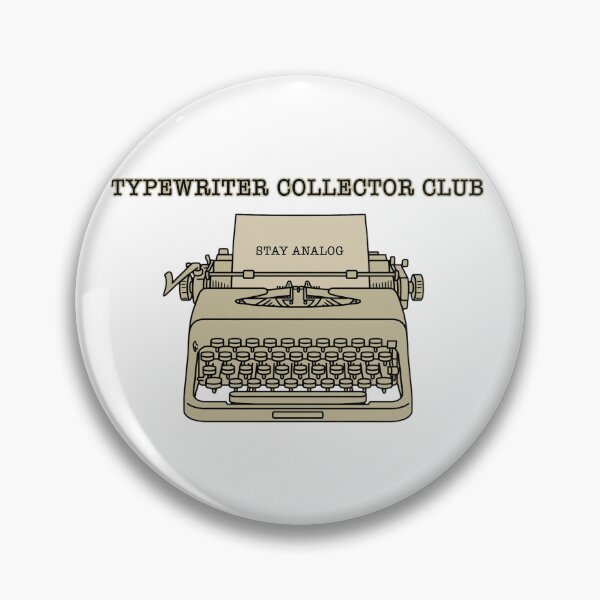Item preview, Stay Analog Typewriter Collector Club - Vintage Typewriter designed and sold by Clear Vibe.