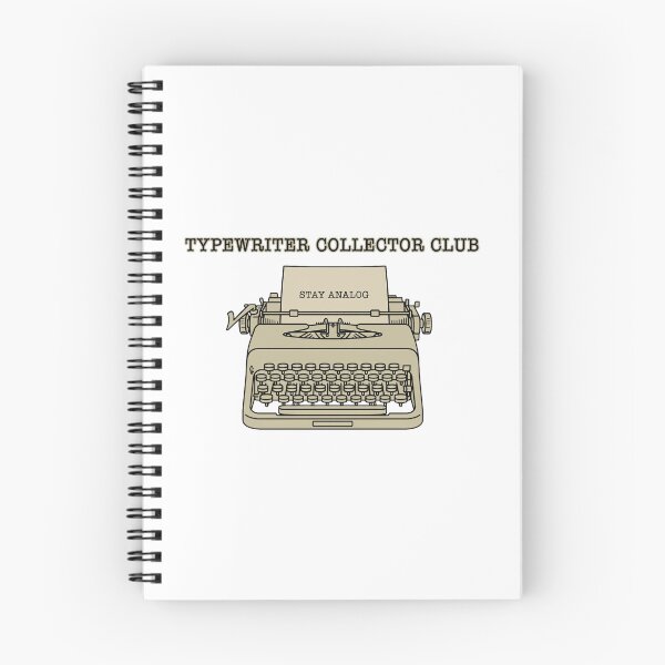 Item preview, Stay Analog Typewriter Collector Club - Vintage Typewriter designed and sold by TauqeerArts.