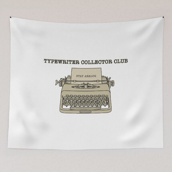 Item preview, Club de coleccionistas de máquinas de escribir analógicas - Máquinas de escribir antiguas designed and sold by Clear Vibe.