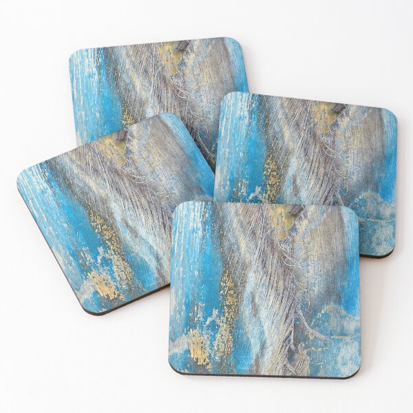 Item preview, Exotic Blue Palm Tree Bark Abstract Art Photo designed and sold by DEC02.