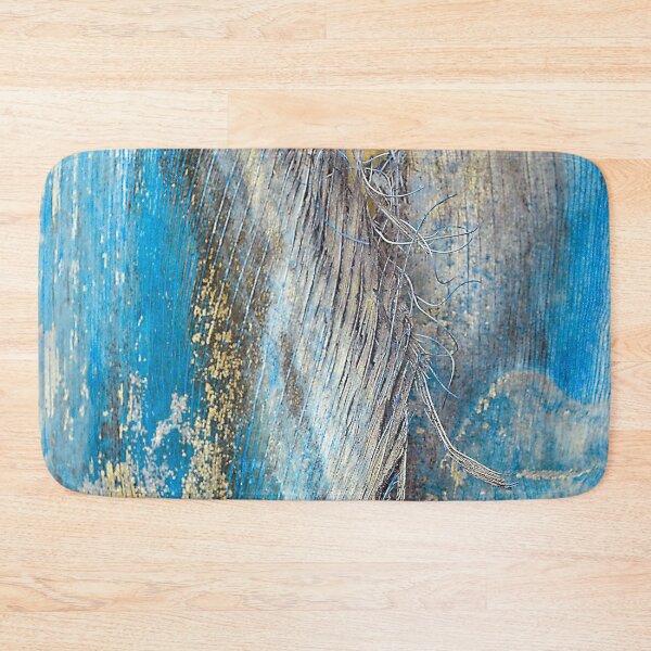 Item preview, Exotic Blue Palm Tree Bark Abstract Art Photo designed and sold by DEC02.