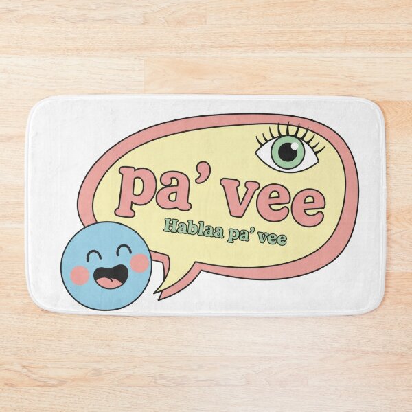 Item preview, Pa Vee Speaks - Kawaii Emoji Creole Phrase Venezuela designed and sold by elglotonmusical.