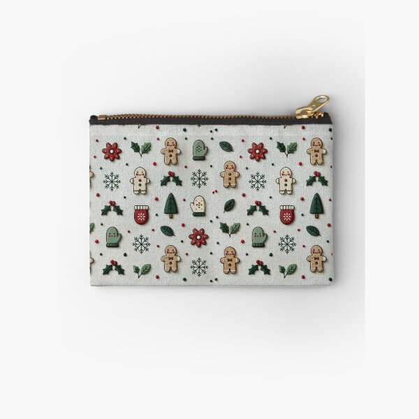 Item preview, Cute Christmas Gingerbread and Winter Holiday Pattern designed and sold by colorful-white.