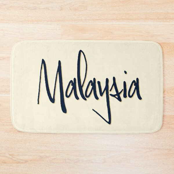 Item preview, MALAYSIA personalized type design designed and sold by CharlottePlaceArt.