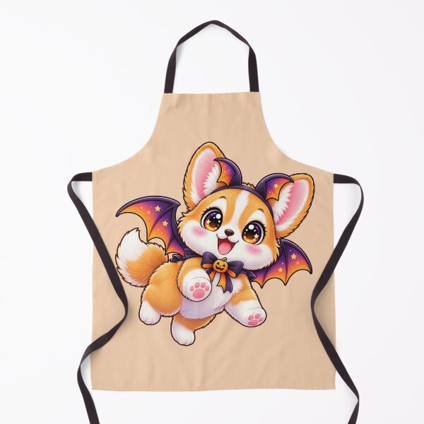 Item preview, Kawaii Corgi Bat Wings Sticker Art – Cute Chibi Halloween Illustration designed and sold by MagicMakerPh.
