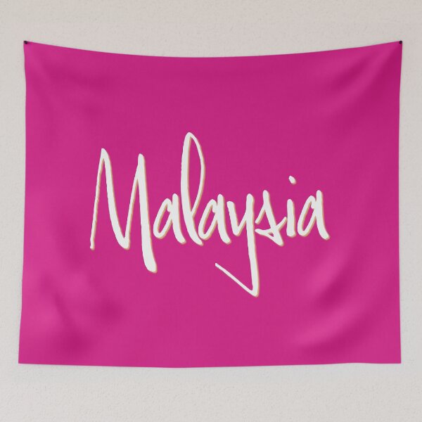 Item preview, MALAYSIA personalized type design designed and sold by CharlottePlaceArt.