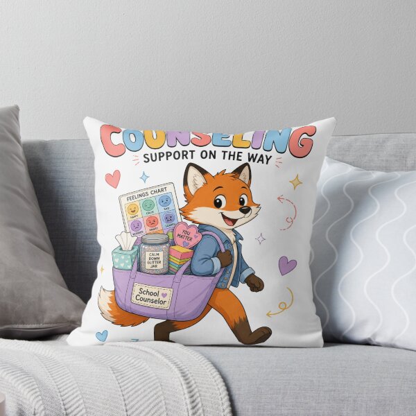 Item preview, School Counselor Fox Support Shirt designed and sold by MOCH- ART.