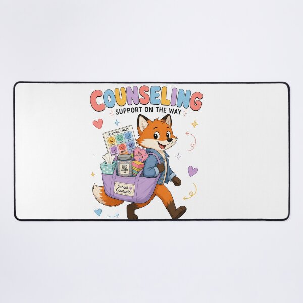 Item preview, School Counselor Fox Support Shirt designed and sold by MOCH- ART.