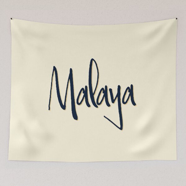Item preview, MALAYA personalized type design designed and sold by CharlottePlaceArt.