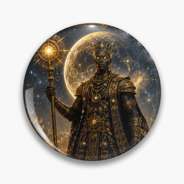 Item preview, Celestial African Guardian – Spirit Beneath the Stars designed and sold by i-corp.