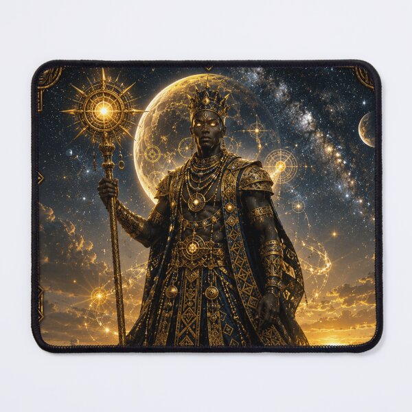 Item preview, Celestial African Guardian – Spirit Beneath the Stars designed and sold by i-corp.