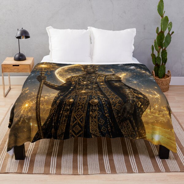 Item preview, Celestial African Guardian – Spirit Beneath the Stars designed and sold by i-corp.