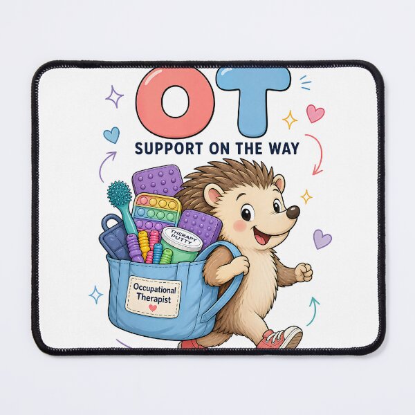 Item preview, Occupational Therapist Hedgehog designed and sold by MOCH- ART.