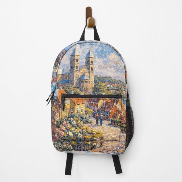 Item preview, A painting of Viborg, Denmark – A Beautiful village in Europe. designed and sold by GalleryKauffeld.