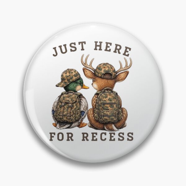 Item preview, Just Here for Recess Funny Teacher Animal  designed and sold by roartusa.