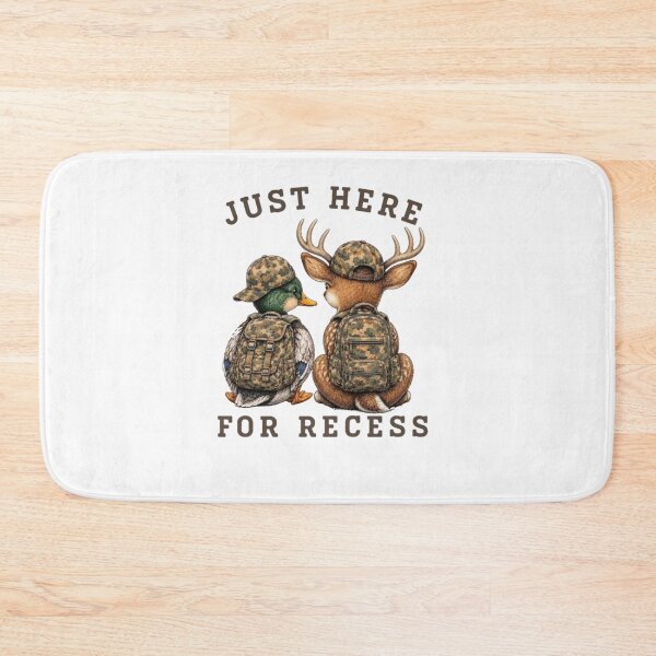 Item preview, Just Here for Recess Funny Teacher Animal designed and sold by roartusa.
