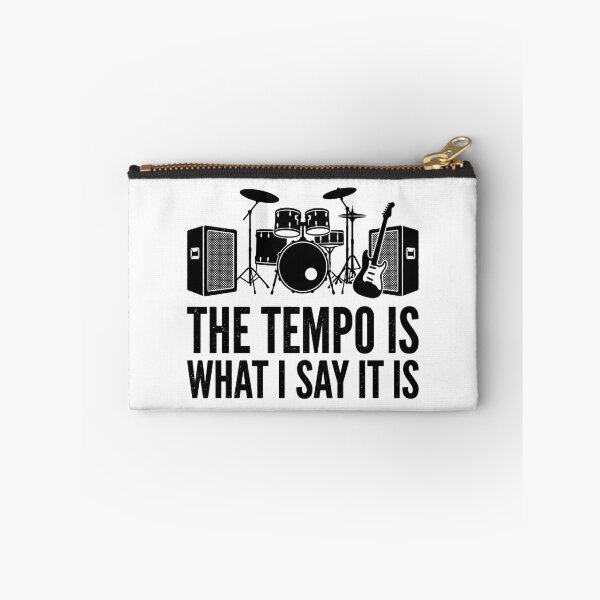 Item preview, The Tempo Is What I Say It Is Funny Drummer Musician designed and sold by dudelinart.