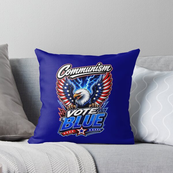 Item preview, Communism Vote Blue Patriotic Eagle – Anti Communism Political Freedom Design designed and sold by WLHmedia.com .