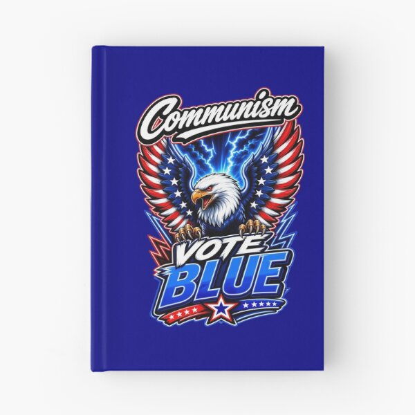 Item preview, Communism Vote Blue Patriotic Eagle – Anti Communism Political Freedom Design designed and sold by WLHmedia.com .