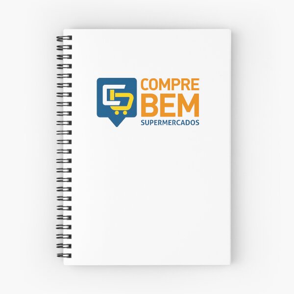 Item preview, Compre Bem Supermercados Blue Yellow Shopping Cart Logo designed and sold by mjowsc.