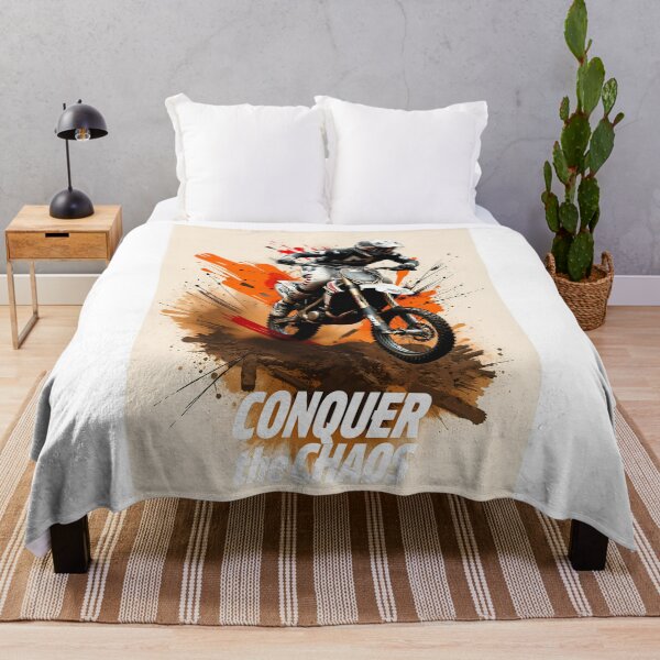 Item preview, Aggressive Hard Enduro Dirt Bike Splatter Art Graphic Illustration designed and sold by RevUpDesign.