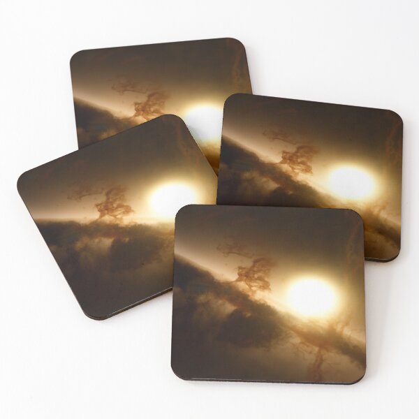 Item preview, Solaris Veil Golden Eclipse Space Art designed and sold by sbjnk.