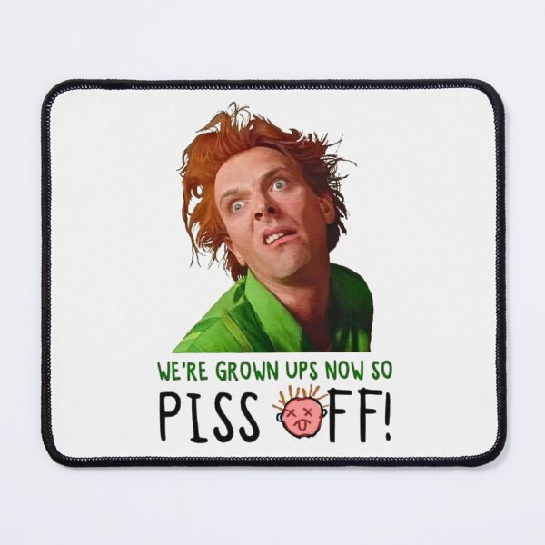 Item preview, We're Grown Ups Now So Piss Off - Funny Rik Mayall designed and sold by Vicky021.