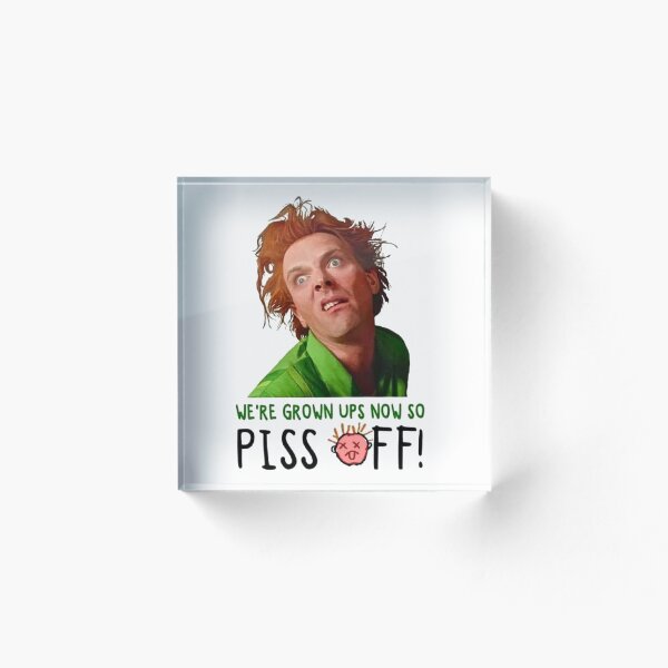 Aperçu de l'œuvre On est adultes maintenant, alors foutez le camp ! - Rik Mayall (humour) créée et vendue par Vicky021.