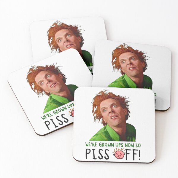 Item preview, We're Grown Ups Now So Piss Off - Funny Rik Mayall designed and sold by Vicky021.