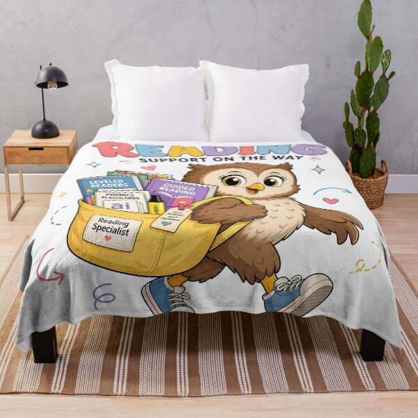Item preview, Reading Specialist Owl Support designed and sold by MOCH- ART.